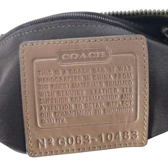 Limited Edition Coach Studded Signature Hobo Boho Shoulder Bag 2006 Prestine 932 - Picture 10 of 11